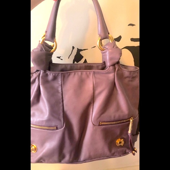 π€© NWOT!! MARC JACOBS MERCER PARKER *Authentic* Lavender Shoulder Bag! π - Picture 4 of 14